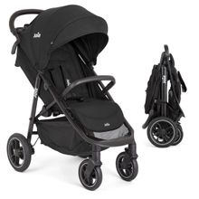 Buggy & pushchair Litetrax Pro up to 22 kg load capacity with slider storage compartment & rain cover - Shale