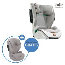 Child seat i-Traver with summer cover from 3.5 years-12 years (100 cm - 150 cm) only 5.6 kg light incl. Isofix - Signature - Oyster