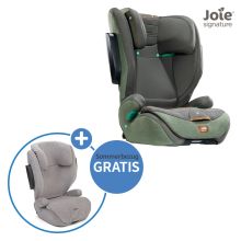 Child seat i-Traver with summer cover from 3.5 years-12 years (100 cm - 150 cm) only 5.6 kg light incl. Isofix - Signature - Pine