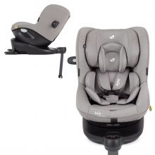 Reboarder-Kindersitz i-Spin 360 R i-Size - ab Geburt - 4 Jahre (40-105 cm) - Gray Flannel