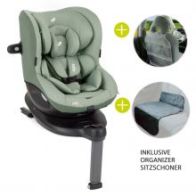 Reboarder-Kindersitz i-Spin 360 R i-Size - ab Geburt - 4 Jahre (40-105 cm) + Zubehörpaket - Laurel