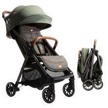 Travel buggy & pushchair Parcel up to 22 kg load capacity only 6.9 kg light with reclining function incl. rain cover, adapter & carry bag - Signature - Pine