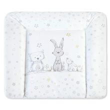 Foil changing mat Softy - bunny & owl white