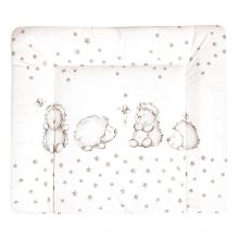 Foil changing mat Softy - Hedgehog - White
