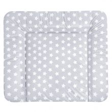 Folien-Wickelauflage Softy - Sterne - Grau