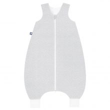 Schlafsack Jumper - Jersey - Tiny Square Grey
