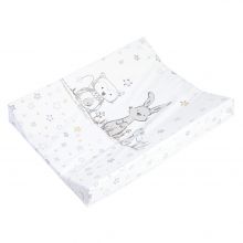 Changing tray foil 2-wedge - bunny and owl - white