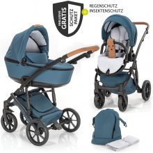 SALE Neu Kombi Kinderwagen Schwenkräder Poussette Sportsitz Autositz Babyschale 