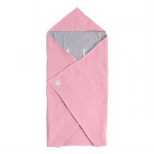 Einschlagdecke Sunny Wrap Summer für Babyschalen 85 x 85 cm - Birdal Rose