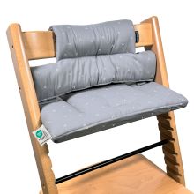 Cuscino per sedile / seggiolone per Stokke Tripp Trapp - Curve - Grigio
