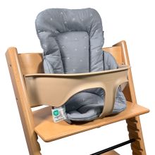 Seat reducer for Stokke Tripp Trapp high chair - Curves - Gray
