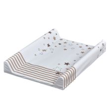 Changing mat foil 2-wedge 50 x 70 cm - Lieblingsmensch - White
