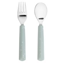 2-tlg. Besteck-Set Cutlery - Blue