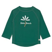 Bade-Shirt LSF Long Sleeve Rashguard - Palms Green