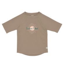 Bade-Shirt LSF Short Sleeve Rashguard - Sun Choco - Gr. 86