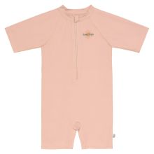 Badeanzug LSF Short Sleeve Sunsuit - Pink