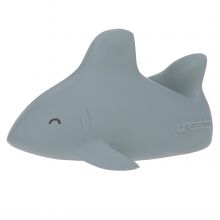Badespielzeug Natural Rubber - Shark - Grey