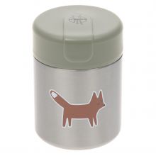 Edelstahl Behälter Food Jar - Little Forest Fox - Olive