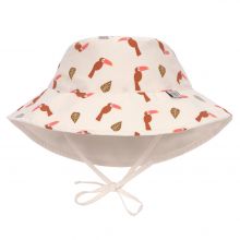 Reversible SPF Sun Protection Bucket Hat - Toucan Offwhite