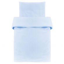 Bed linen 80 x 80 cm - Uni Light Blue