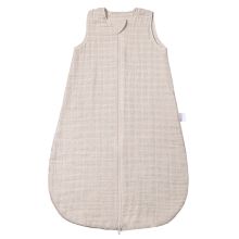 Muslin sleeping bag - Greige - size 70 cm