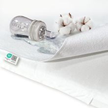 Waterproof bed liner / mattress pad - molton 70 x 100 cm