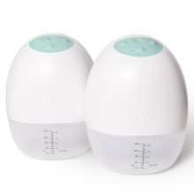 Hands-free electric double breast pump