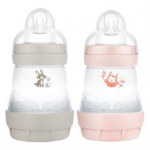 PP-Flasche 2er Pack Easy Start Anti-Colic Elements 160 ml - Hase & Eule