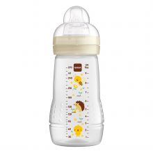 PP-Flasche Easy Active Baby Bottle 270 ml - Silikon Gr. 1 - Biene & Igel