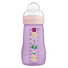 PP bottle Easy Active Baby Bottle 270 ml - Silicone Size 1 - Cat & Butterfly