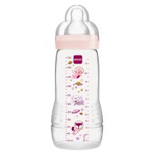 PP Bottle Easy Active Biberon 330 ml - Silicone Gr. 2 - Universo - Rosa