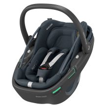 Babyschale Coral 360 i-Size ab Geburt bis 12 kg (40 cm - 75 cm) mit Soft Carrier & Sonnenverdeck - Essential Graphite