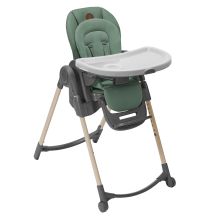 Highchair Minla growing from birth - 14 years - Highchair, baby lounger with reclining function & tray - Beyound - Green Eco