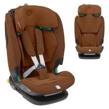 Kindersitz Titan Pro2 i-Size ab 15 Monate - 12 Jahre (76 cm-150 cm) (9-36 kg) mit G-Cell Seitenaufprallschutz, Isofix & Top Tether - Authentic Cognac