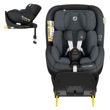 Reboarder-Kindersitz Mica Pro Eco i-Size drehbar ab 0 Monate - 4 Jahre (40 cm - 105 cm) mit Isofix-Basis - Authentic Graphite