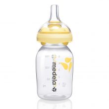 PP-Flasche 150 ml mit Muttermilchsauger Calma