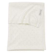 Cuddly blanket bamboo 75 x 100 cm - Ajour - Offwhite