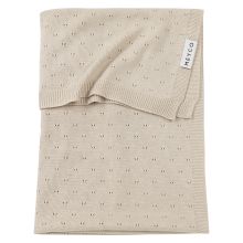 Cuddly blanket bamboo 75 x 100 cm - Ajour - Soft Sand