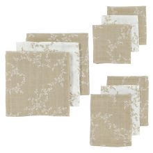 Starter set 9-piece muslin - Branches - Sand