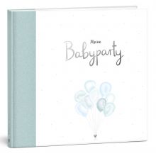 Gästebuch / Babypartybuch - Meine Babyparty - Blau