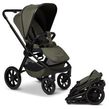 Buggy & Sportwagen Sport bis 22 kg mit Liegeposition, umsetzbare Sitzeinheit und Teleskopschieber - Moss Melange