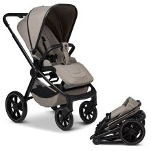 Buggy & Sportwagen Sport bis 22 kg mit Liegeposition, umsetzbare Sitzeinheit und Teleskopschieber - Mud Melange