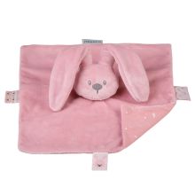 Cuddle cloth Glow in the dark 28 cm - Lapidou bunny - Old Pink