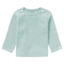 Camicia Natal a maniche lunghe - Grigio menta melange - Taglia 56