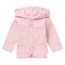 Reversible jacket Novi - hearts pink