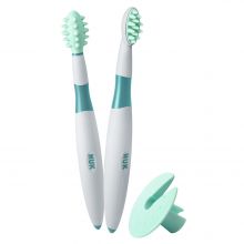 2-piece dental care learning set with protective ring