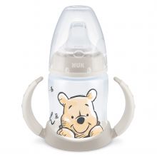 Biberon in PP First Choice Plus 150 ml + beccuccio in silicone - Controllo della temperatura - Disney Winnie the Pooh