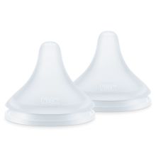 Teat 2-pack Perfect Match silicone - size M (from 3 months)