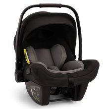 Infant car seat PIPA next i-Size from birth to 13 kg (40 cm - 83 cm) incl. seat reducer, sun canopy with Dream Drape only 2.8 kg - Caviar