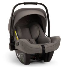 Infant car seat PIPA next i-Size from birth up to 13 kg (40 cm - 83 cm) incl. seat reducer, sun canopy with Dream Drape only 2.8 kg - Granite